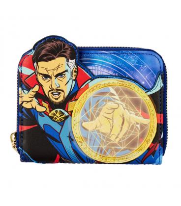 Cartera loungefly funko marvel doctor strange multiverso wallet