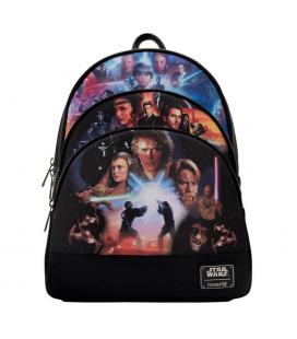 Mini mochila loungefly star wars trilogia 2