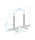 Tooq Soporte Barra Sonido para TV Multinstalación