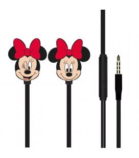 Auriculares intrauditivos disney minnie 001/ con micrófono/ jack 3.5/ rojos