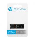 HP x770w unidad flash USB 256 GB USB tipo A 3.2 Gen 1 (3.1 Gen 1) Negro