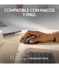 Ratón Ergonómico Inalámbrico por Bluetooth Logitech MX Master 3S For Mac/ Batería recargable/ Hasta 8000 DPI/ Gris Espacial