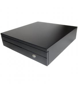 Cajón portamonedas mustek hsp-410/ manual y automático/ negro