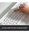 Teclado logitech signature k650 wireless inalambrico blanco hueso