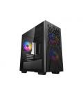 DeepCool MATREXX 40 3 Fans Led Tricolor Cristal Templado Lateral