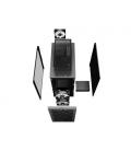 DeepCool MATREXX 40 3 Fans Led Tricolor Cristal Templado Lateral