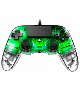 MANDO NACON OFICIAL PS CON CABLE COMPACT VERDE PS4