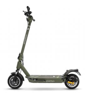 Patinete eléctrico smartgyro k2 army/ motor 800w/ ruedas 10'/ 25km/h /autonomía 45km/ verde