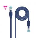 Cable de Red RJ45 SFTP Nanocable 10.20.1700-L25-BL Cat.7/ 25cm/ Azul