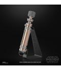 Replica hasbro 1:1 force x sable de luz leia organa black series