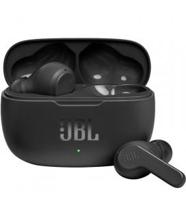 Auriculares bluetooth jbl vibe 200tws con estuche de carga/ autonomía 5h/ negros