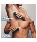 Afeitadora corporal braun bodygroom bg3340 skinshield auto. 80m 3 peines batería