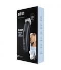 Afeitadora corporal braun bodygroom bg3340 skinshield auto. 80m 3 peines batería