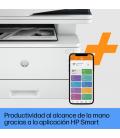 Multifunción Láser Monocromo HP Laserjet Pro 4102FDWE WiFi/ Fax/ Dúplex/ Blanca