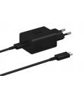 Cargador de Pared Samsung EP-T4510XBEGEU/ 1 USB Tipo-C + Cable USB Tipo-C/ 45W