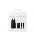 Cargador de Pared Samsung EP-T4510XBEGEU/ 1 USB Tipo-C + Cable USB Tipo-C/ 45W