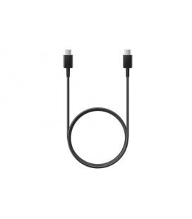 Cable USB 2.0 Tipo-C Samsung EP-DA705BBEGWW/ USB Tipo-C Macho - USB Tipo-C Macho/ 1m/ Negro