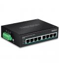 Switch trendnet ti-pe80 8 puertos/ rj-45 gigabit 10/100 poe