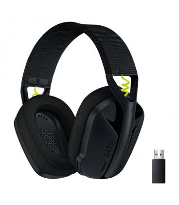 Auriculares con microfono logitech g435 gaming wireless inalambrico negro