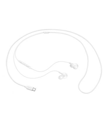 Auriculares Intrauditivos Samsung EO-IC100/ con Micrófono/ USB Tipo-C/ Blancos