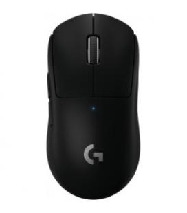 Ratón gaming inalámbrico logitech pro x superlight/ batería recargable/ hasta 25600 dpi/ negro