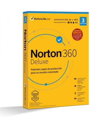 Antivirus norton deluxe 25gb español 1 usuario 3 dispositivos 1 año rsp mm gum