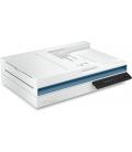 HP Scanjet Pro 3600 f1 Escáner de superficie plana y alimentador automático de documentos (ADF) 1200 x 1200 DPI A4 Blanco