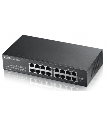 SWITCH ZYXEL GS1100-16 V3 16-PORT GIG NO GESTIONADO