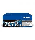 Brother Tóner TN247 Pack 2 uds Negro