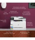 HP Color LaserJet Pro Impresora multifunción M283fdw, Imprima, copie, escanee y envíe por fax, Impresión desde USB frontal; Esca