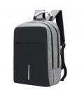 Mochila maillon backpack ginebra usb 16pulgadas gris