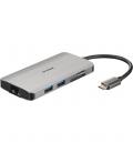 Hub d - link dub - m810 3 usb 3.0 hdmi rj45 usb tipo c lector sd microsd