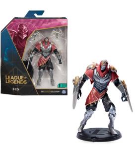 League of Legends - FIGURA PREMIUM ZED - Figura Zed 15 cm Coleccionable - Detalles de Gran Calidad y 2 accesorios - Colección Ca