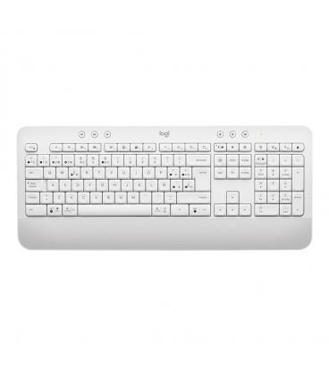 Teclado logitech signature k650 wireless inalambrico blanco hueso