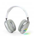 AURICULARES GEMBIRD ESTERO BLUETOOTH CON EFECTO DE LUZ LED BLANCO