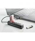 Hub USB 2.0 con Alimentación Externa NGS IHUB7 Tiny/ 7 Puertos USB 2.0