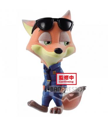 Figura banpresto disney fluffy puffy nick & judy police custome nick