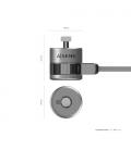 Cable de Seguridad para Portátiles Aisens ASLK-D40K02-SL/ 1.5m