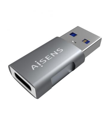 Adaptador USB 3.2 GEN2 Aisens A108-0655/ USB Tipo-C Hembra - USB Macho