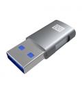 Adaptador USB 3.2 GEN2 Aisens A108-0655/ USB Tipo-C Hembra - USB Macho