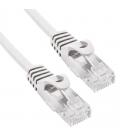 Cable de red rj45 utp phasak phk 1501 cat.6/ 1m/ gris