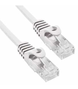 Cable de red rj45 utp phasak phk 1507 cat.6/ 7m/ gris