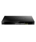 D-Link DMS-1100-10TP switch Gestionado L2 2.5G Ethernet (100/1000/2500) Energía sobre Ethernet (PoE) 1U Negro