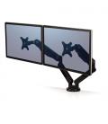 Fellowes 8042501 soporte para monitor Abrazadera/Atornillado Negro