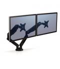 Fellowes 8042501 soporte para monitor Abrazadera/Atornillado Negro