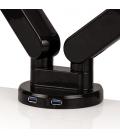 Fellowes 8042501 soporte para monitor Abrazadera/Atornillado Negro