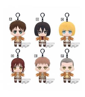 Peluche banpresto attack on titan tomonui plush assort series 1 unidad aleatoria