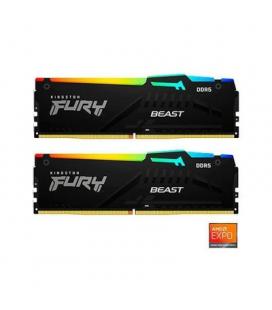 MODULO MEMORIA RAM DDR5 16GB 2X8GB 6000MHz KINGSTON FURY BE