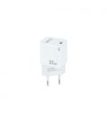 Cargador de Pared TooQ TQWC-GANPD30WT/ 1xUSB Tipo-C/ 30W