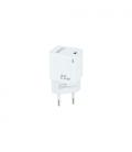 Cargador de Pared TooQ TQWC-PD20WT/ 1xUSB Tipo-C/ 20W/ Blanco